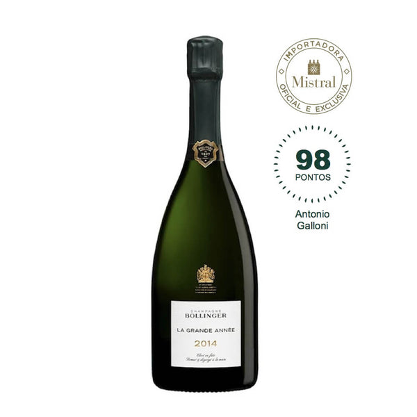 Champagne Bollinger La Grande Année 2014